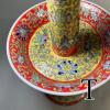 QingQianlongFencaiCandleHolder