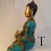 BronzeBuddaTurquiseStone