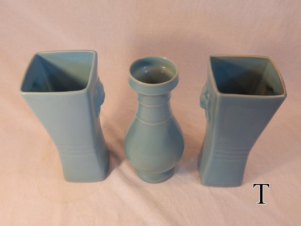 SongRuSkyBlueTriVase